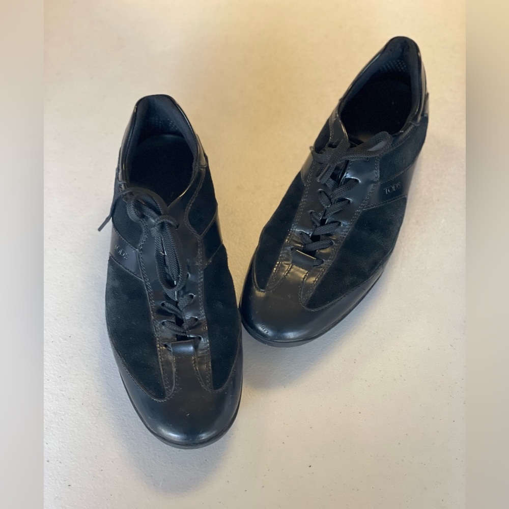 Tod’s Suede & Leather Sneakers